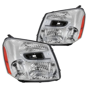 Coolstuffguru Compatible with Chevy Equinox Replacement Clear Headlights Head Lights Driving Lamps Left+Right