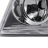 Coolstuffguru Compatible with Ford F150 Crystal Chrome Clear Oem Style Head Lights Lamps Pair