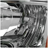 Coolstuffguru Compatible with Ford F150 Xlt Xl Svt Stx Chrome Housing Clear Lens Headlights