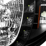 Coolstuffguru Compatible with Ford F-150 Expedition Crystal Black 1PC Design SMD LED Headlights