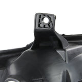 Coolstuffguru Compatible with Ford F250 F350 F450 Super Duty Black Clear Headlights+Amber Reflector