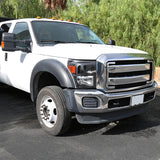 Coolstuffguru Compatible with Ford F250 F350 F450 F550 Super Duty Pickup Black Headlights Headlamps Left+Right