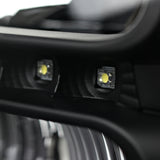 Coolstuffguru Compatible with Ford F250 F350 Superduty Excursion US 1-Piece Black Clear LED Headlights