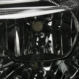 Coolstuffguru Compatible with Jeep Grand Cherokee Smoke Lens Headlights+Tinted Corner Lights Signal Lamps