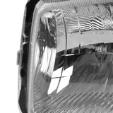 Coolstuffguru Compatible with GMC Sierra 1500 2500 Yukon XL 1PC LH Left Driver Side Chome Clear Headlight