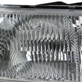 Coolstuffguru Compatible with GMC Sierra 1500 2500 Yukon XL 1PC RH Right/Passenger Side Chome Clear Headlight