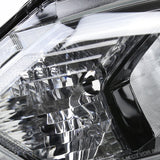 Coolstuffguru Compatible with Honda HRV HR-V Glossy Black Replacement Left Driver Side Headlight