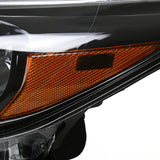 Coolstuffguru Compatible with Honda HRV HR-V Glossy Black Replacement Left Driver Side Headlight