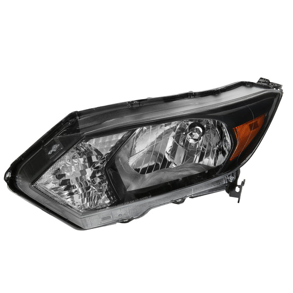 Coolstuffguru Compatible with Honda HRV HR-V Glossy Black Replacement Left Driver Side Headlight