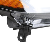 Coolstuffguru Compatible with Honda HRV HR-V Glossy Black Replacement Side Headlights Pair Lamps