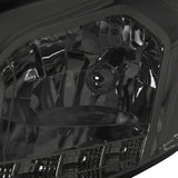 Coolstuffguru Compatible with Chevy Impala Monte Carlo Smoke Lens Crystal Headlights+LED Strip