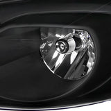 Coolstuffguru Compatible with Chevy Impala Monte Carlo Euro Diamond Black Headlights+Amber Reflector