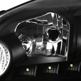 Coolstuffguru Compatible with Chevy Impala Limited Monte Carlo Black Clear SMD LED Headlights