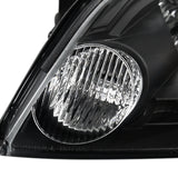 Coolstuffguru Compatible with Chevy Impala Limited Monte Carlo Black Clear SMD LED Headlights