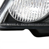 Coolstuffguru Compatible with Chevy Impala Limited Monte Carlo Black Clear SMD LED Headlights