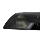Coolstuffguru Compatible with Ford Mustang Base Gt, Smoked Lens Headlights, Smoked Tail Lights, 3rd Brake