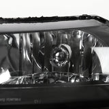 Coolstuffguru Compatible with Ford Mustang Black Headlights Headlamps+Rear Brake Lamps Tail Lights Left+Ri