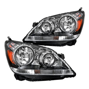 Coolstuffguru Compatible with Honda Odyssey Replacment Crystal Clear Headlights Head Lamps Pair Left+Right