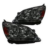 Coolstuffguru Compatible with Honda Odyssey Replacement Smoke Lens Headlights Tinted Head Lamps Left+Right