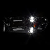 Coolstuffguru Compatible with 94-01 RAM 1500/2500/3500 LED DRL HEAD LIGHTS+CHROME/ CLEAR TAIL BRAKE LAMPS