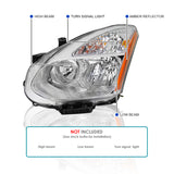 Coolstuffguru Left Driver Side Headlight Assembly Compatible with 2008-2013 Nissan Rogue