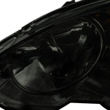 Coolstuffguru Compatible with Acura Rsx Jdm Tint Dc5 Oem Style Smoke Diamond Head Lights