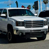 Coolstuffguru Compatible with GMC Sierra 1500/2500/3500HD Denali Smoke Headlights+Amber Reflector