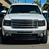 Coolstuffguru Compatible with GMC Sierra 1500/2500/3500HD Denali Smoke Headlights+Amber Reflector