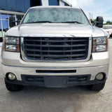 Coolstuffguru Compatible with GMC Sierra 1500/2500/3500HD Denali Black Headlights+Amber Reflector