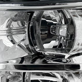 Coolstuffguru Compatible with Chevy Silverado 1500/2500/3500 HD Chrome Headlights Pair Left+Right