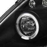 Coolstuffguru Compatible with Nissan 350Z LED Projector Headlight JDM Black