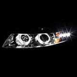 Coolstuffguru Compatible with Dodge Avenger Chrysler Sebring Coupe Chrome Clear Halo Led Projector Head Lights