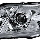 Coolstuffguru Compatible with Toyota Camry Sedan 4Dr JDM Chrome Clear Projector Headlights Pair