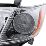 Coolstuffguru Compatible with Toyota Camry Sedan 4Dr JDM Chrome Clear Projector Headlights Pair