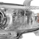 Coolstuffguru Compatible with Toyota Camry Crystal Clear Projector Headlights Left+Right Replacement Head Lamp