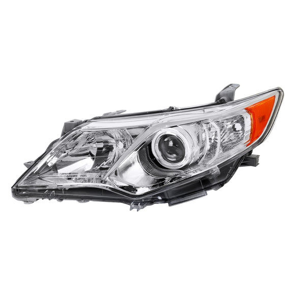 Coolstuffguru Compatible with/Replacement for 2012-2014 Toyota Camry Clear Driver Side Projector Headlights Set