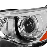 Coolstuffguru Compatible with Toyota Camry Clear Projector Headlights Replacement Lamps Pair