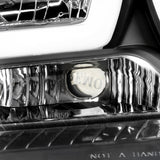 Coolstuffguru Compatible with Dodge Charger Black Dual Halo Projector Headlights+Clear Bumper Fog Lamps