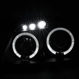 Coolstuffguru Compatible with Pontiac G5 Chevy Cobalt 2x Halo Led Black Projector Head Lights