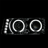 Coolstuffguru Compatible with Chevy Colorado Canyon Chrome Clear Projector Head Lights