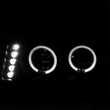 Coolstuffguru Compatible with Chevy Colorado/Canyon Black Projector Head Lights