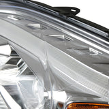 Coolstuffguru Compatible with Honda CRV CR-V LED Chrome Clear Projector Headlights Left+Right