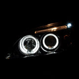 Coolstuffguru Compatible with Honda Civic Halo Chrome Clear Projector Led Head Lights