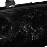 Coolstuffguru Compatible with Honda Civic 4Dr Tint R8 Led Projector Head Lights