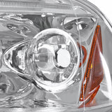 Coolstuffguru Compatible with Honda Civic Dual Halo Led Chrome Projector Headlights