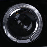 Coolstuffguru Compatible with GMC Yukon Denali Xl Dual Halo Projector Glossy Black Housing Headlights