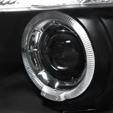 Coolstuffguru Compatible with Bmw E87 1-Series Dual Halo Led Black Projector Headlights