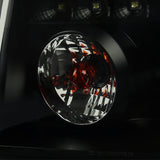 Coolstuffguru Compatible with Cadillac Escalade Black Smoke Halo Projector Headlights Pair Left+Right