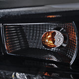 Coolstuffguru Compatible with Mitsubishi Lancer EVO X 10 Glossy Black R8 Style LED Projector Headlights