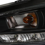 Coolstuffguru Compatible with Mitsubishi Lancer EVO X 10 Black R8 Style LED Projector Headlights